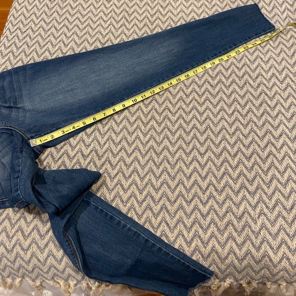 1822 Denim Frayed Ankle Skinny Jeans Size 4 - Picture 7 of 7